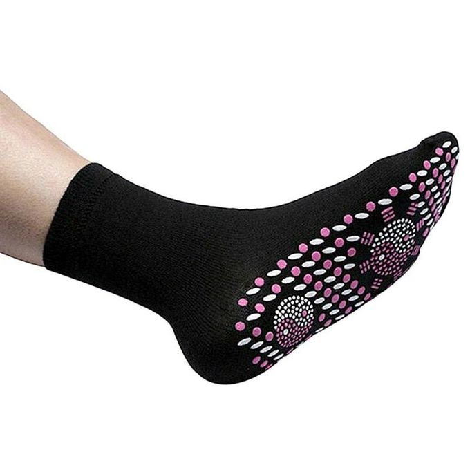 Poids de chauffage 40g d'anti de fatigue de Shiatsu de pied de Massager individu respirable magnétique de chaussettes