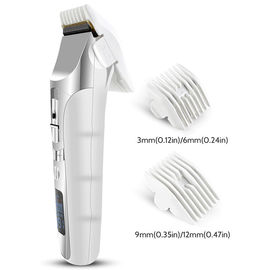 White Color Electric Hair Cutter , Hair Shaving Machine Easy Clean For Business Travel