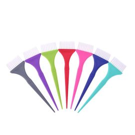 Colorful Hair Dye Brush And Bowl Set Customized Logo For Barber Shop / Salon Use