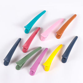 Fashionable Hair Coloring Accessories Colorful Duck Mouth Hair Clip For Salon / Home