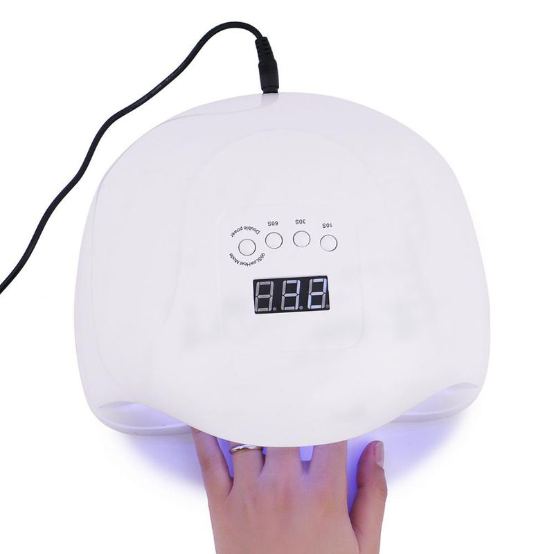 White Color Nail Care Tools / Nail Polish Lamp Energy Saving Environmental Protection