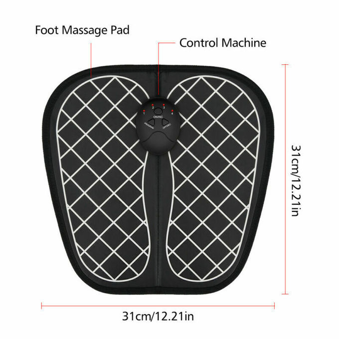 Massager rechargeable de circulation de pied, intensité du mode 10 de la protection 6 de massage de pied de SME